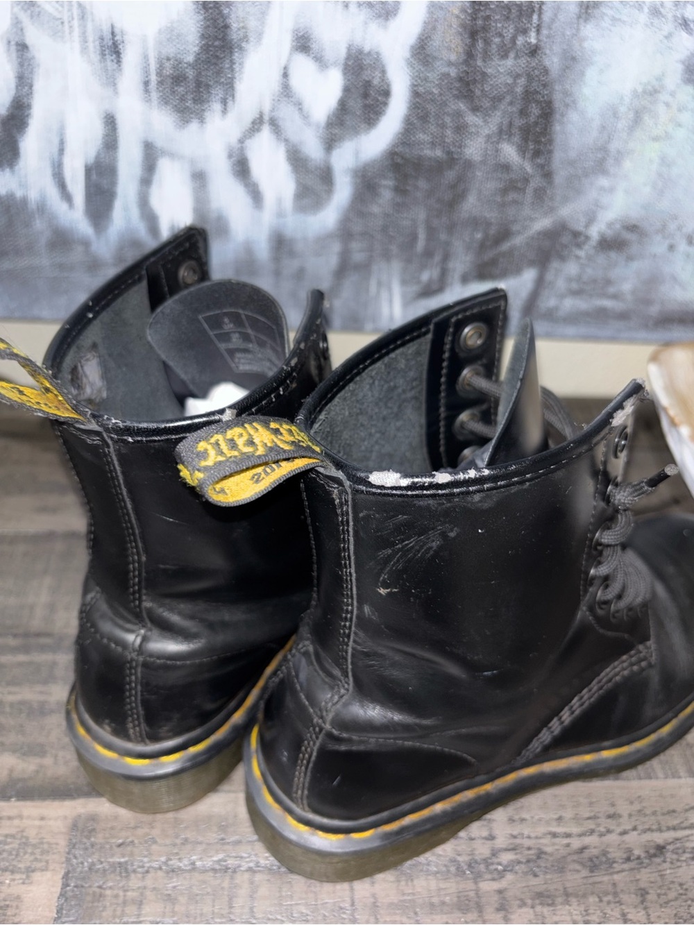 Dr. Martens Shoes | 1460 lace up
Boot In Black Wonens SZ 7 - Picture 11 of 12